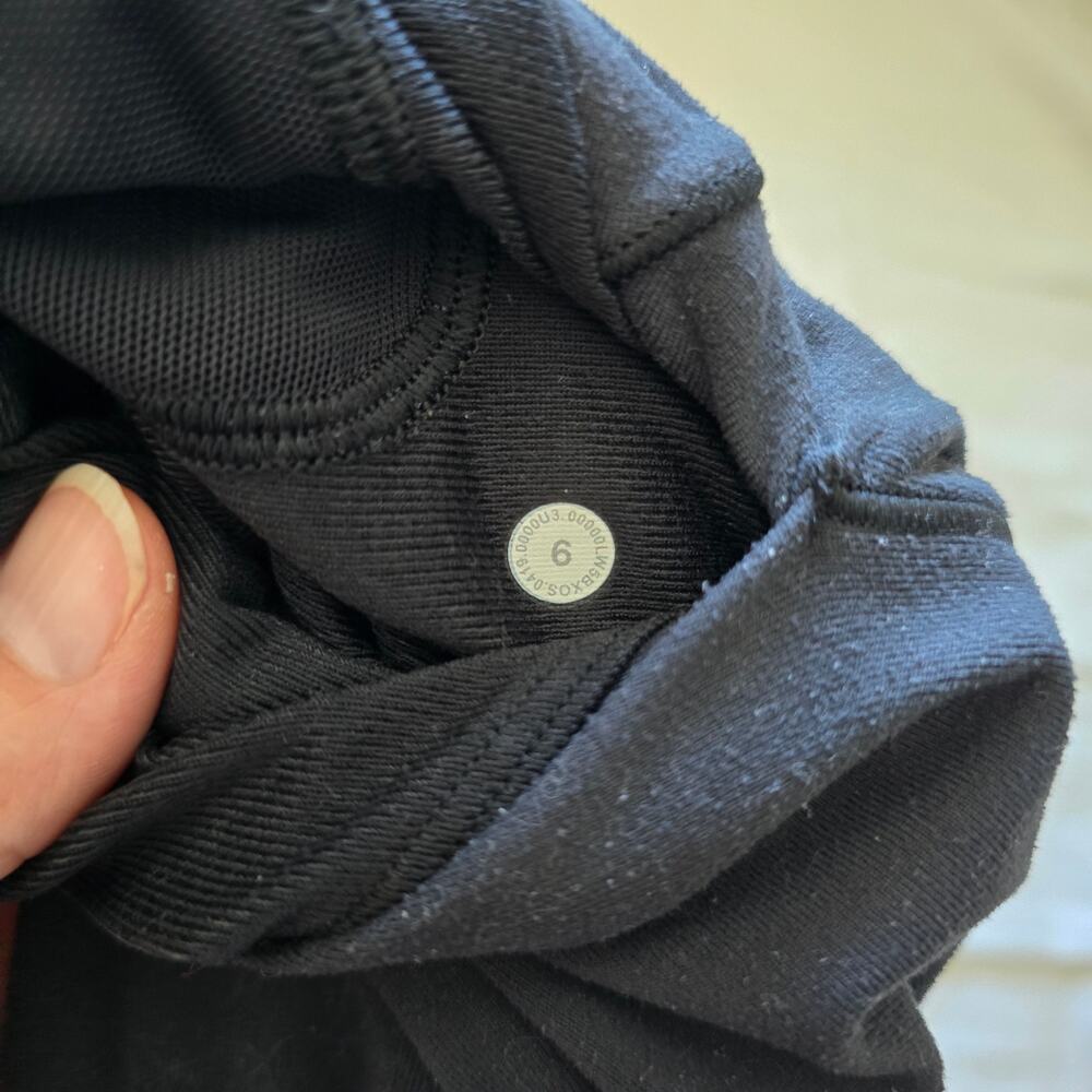 Lululemon Ready to Rulu Slim Fit Jogger Pants Size 6 Black Athleisure Running - Picture 9 of 12